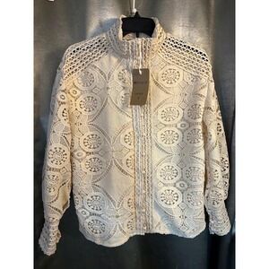 UTCOCO 2‎ piece beige lace NWT